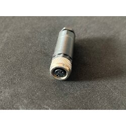 3 poles female M8 cable connector IP67