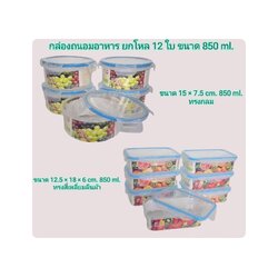 กล่องเหลี่ยม Snap Box No.301