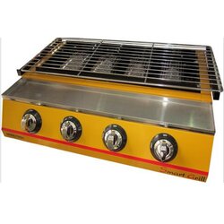 ETON เตาปิ้ง ย่าง ไร้ควัน อินฟาเรด 4 หัวสั้น ET-K222