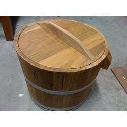 ถังไม้โอ๊ค เนื้อไม้หนา อย่างดี