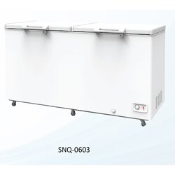 ตู้แช่แข็ง ฝาทึบโช๊คอัฟ SANDEN SNQ-0603 ( 21.2 คิว )