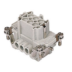 ILME รุ่น CNEF 06 T Female Insert heavy duty connector 6P 16A 500V size 47.27