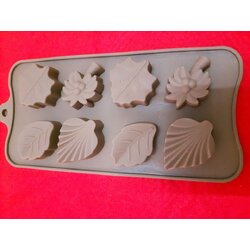 พิมพ์ซิลิโคนใบไม้รวม