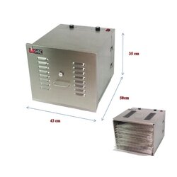 เตาอบลมร้อน 10 ชั้น ไฟฟ้า สแตนเลส Sunshine รุ่น SH-HKD10A