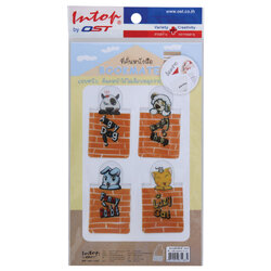 ที่คั่นหนังสือ Bookmark F-Lock ลาย Head To Toe