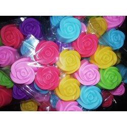 พิมพ์ซิลิโคน 3 ซม ลายกุหลาบ