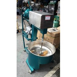 เครื่องกวนไส้ขนม 24 นิ้ว 4ความเร็ว ระบบเกียร์เครื่องยนต์ ระบบเกียร์ทด มอเตอร์มิตซูบิชิ 2แรง