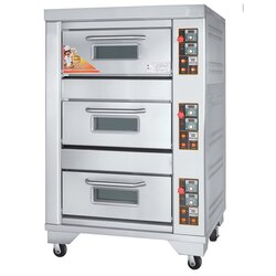 RFL33C เตาอบแก๊สควมคุมด้วยไฟฟ้า 3 ชั้น 1 ถาด