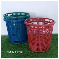 ตะกร้ากลม No.333 สีเข้ม(CK)