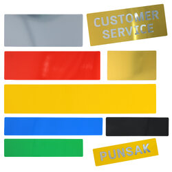 Blank Plastic Signs No.PR