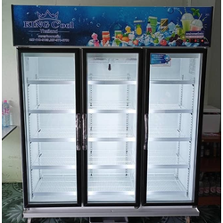 ตู้แช่เครืองดื่ม 3 ประตู KING COOL รุ่นใหม่ขอบดำ 1200 ลิคร 42.3 คิว ประกัน 5 ปี
