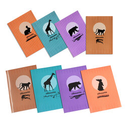 Writing Notebooks with PP Covers Silhouette