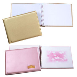 Well Wishes Guest Book with Synthetic Leather Covers