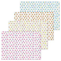 Gift Wrapping Paper Cartoon Pattern