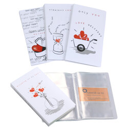 สมุดใส่การ์ด 60 ช่อง ชุด In My Heart