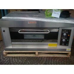 RAMITA 12 เตาอบแก๊สควมคุมด้วยไฟฟ้า 1 ชั้น 2 ถาด สแตนเลสด้านหน้า