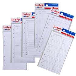 ชุดเติมรีฟิล ไส้กระดาษบันทึก ออร์แกไนเซอร์ 6 ห่วง