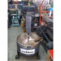 เครื่องกวน 20 นิ้ว กะทะสแตนเลส มอเตอร์ 0.5แรง