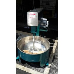 เครื่องกวน 30 นิ้ว กะทะสแตนเลส มอเตอร์ 3แรง กวนกะละแม กวนทุเรียน กวนสัปรด กวนมังคุด