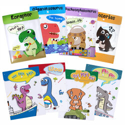 ซองกระดุม A4 ลายไดโนเสาร์