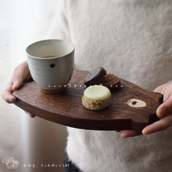 จานไม้หมีโฮมเมด ญี่ปุ่น มี 2 แบบ