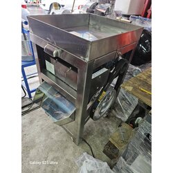 เครื่องหั่นเนื้อสด CHH เครื่องหั่นหนังหมู หัวและขาสแตนเลส มอเตอร์ 1.5แรง รุ่นยกขอบสูง ขนาด 20 มม.