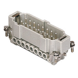 ILME รุ่น CNEM 16 T Male Insert heavy duty connector 16P 16A 500V size 77.27