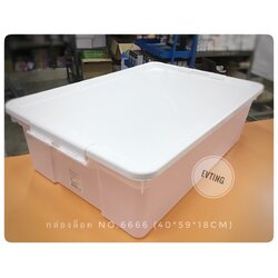 6666 กล่องเอนกประสงค์ No.6666 (40*59*18cm) 50L.