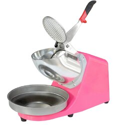 เครื่องไสน้ำไฟฟ้าเล็ก 300w 2 ใบมีด สีชมพู