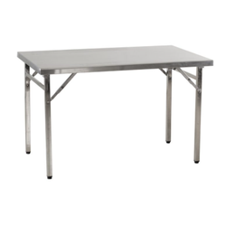 โต๊ะสเเตนเลส ขนาด 1200 x 750 x 750 mm. สแตนเลสเกรด 304 โต๊ะเตรียม โต๊ะวาง โต๊ะอาหาร