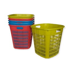 9023AB ตะกร้าเหลี่ยม No.9023AB (ปู) 29.5*29.5*30