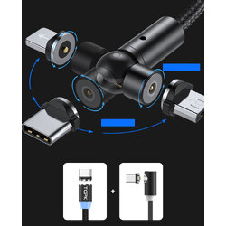 สายเคเบิล 3หัว ชาร์ตได้ทุกรุ่น