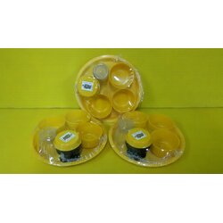 ชุดบาตรพระกลม เหลือง