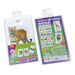 Animals Thai-English Flashcards ET-337