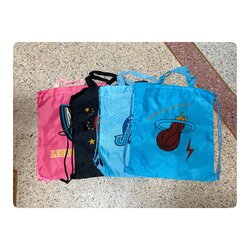 ถุงผ้าสะพาย หูรูด