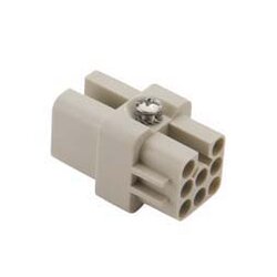 ILME รุ่น CDF 08 female Insert heavy duty connector 10A 50V size 21.21