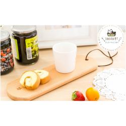 Wood beech sushi plate จานไม้ซูชิ