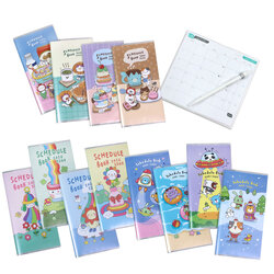 สมุดเขียน Memo 2569 Schedule Book 2026 ขนาด 9.5x17.8 ซม.