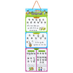Hanging Display Flashcards Three classes of Thai consonants ET-623