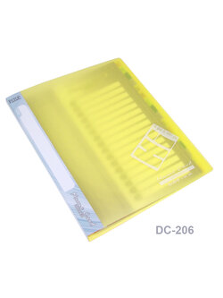 DC-206 16 หยัก ก-ฮ, สีเหลือง