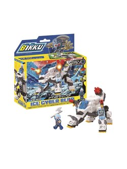 Block BIKKU Series 2 VW-011 ICE CYBER BEAR ชุดตัวต่อบิคคุ ไอซ์ไซเบอร์แบร์ ของเล่นเด็กลิขสิทธิ์แท้จากญี่ปุ่น