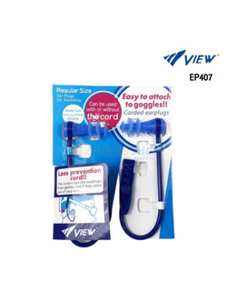 (ของแท้ 100%) VIEW ยางอุดหูสำหรับผู้ใหญ่ รุ่น VA1201A ป้องกันน้ำเข้าหู สำหรับกีฬาทางน้ำ อปุกรณ์เสริม