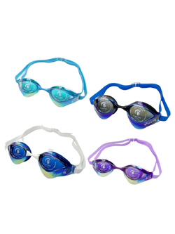 (ของแท้ 100%) แว่นตาว่ายน้ำ VIEW รุ่น V230ASAMC เลนส์ป้องกันรังสี UV สำหรับแข่งขัน