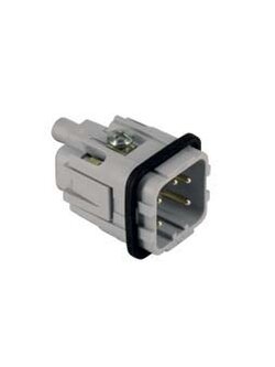 ILME รุ่น CKM 04 Female Insert heavy duty connector 10A 250V size 21.21