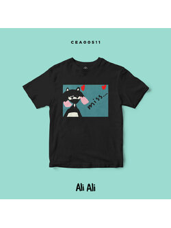 เสื้อยืด พิมพ์ลาย T-SHIRT Ali Ali Miss... CEA00511 #เสื้อ #เสื้อยืด #AliAli #SHOPTER