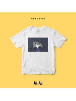 เสื้อยืด พิมพ์ลาย T-SHIRT Ali Ali My Question II CEA00516 #เสื้อ #เสื้อยืด #AliAli #SHOPTER