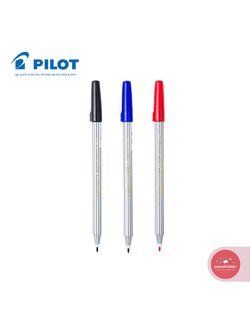 ปากกาเมจิก ไพล็อท Pilot รุ่น SDR-200 หัวกลม (ดำ/แดง/น้ำเงิน) จำนวน 1 ด้าม