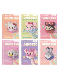 Block Damo Egg Mekansm Building Disney Duffy Sanrio ชุดตัวต่อจิ๋ว บล๊อคจิ๋ว การ์ตูนดิสนีย์ ดัฟฟี่ ซานริโอ