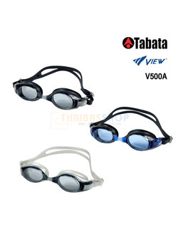(ของแท้100%) VIEW แว่นตาว่ายน้ำ รุ่น V500A เลนส์ช่วยป้องกันรังสี UV เคลือบสารป้องกันการเกิดฝ้า