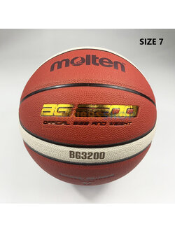 (ของแท้ 100%) ลูกบาสเกตบอล ลูกบาส Molten BG3200 ลูกบาสหนัง PU เบอร์7 indoor/outdoor ทนปูน